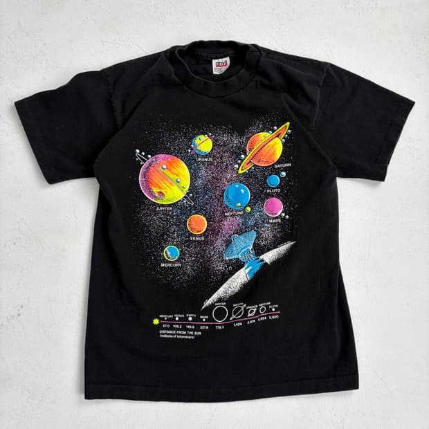 90s Astronomy Tee (black)