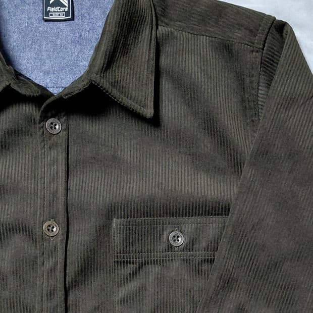 (상태최상/M) 워크맨 필드코어 코듀로이 기모 셔츠