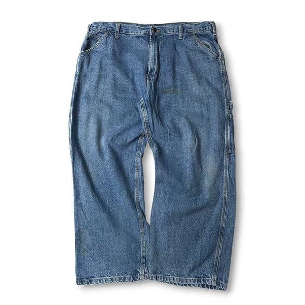  (42) PK 브랜드 백카고 중청 데님 팬츠 