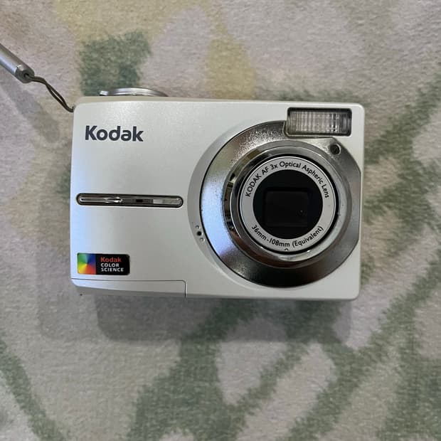 코닥 c613 펄화이트 빈티지카메라 디카