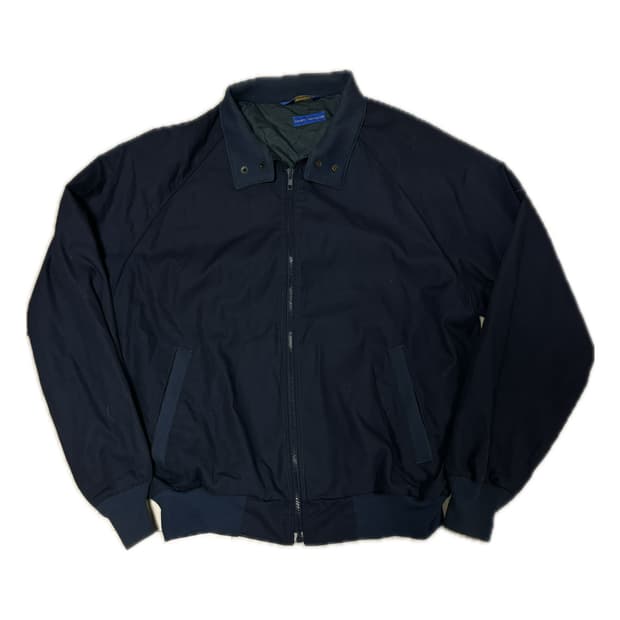 90년대 미국 올드스쿨 펜 웨스트 네이비 바라쿠다 자켓