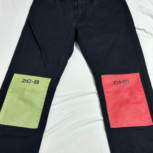 Raf Simons 18fw Drug Denim
