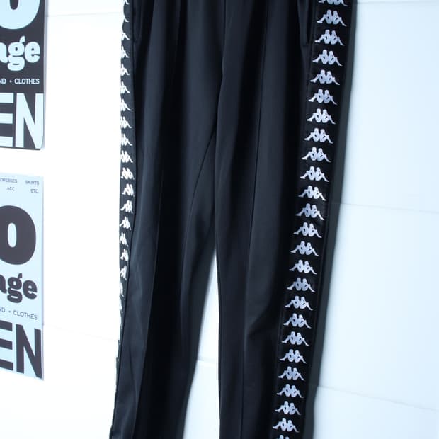 (M-L) 카파 트레이닝복 바지 사이드라인 밴딩 조거 스트릿-P10769