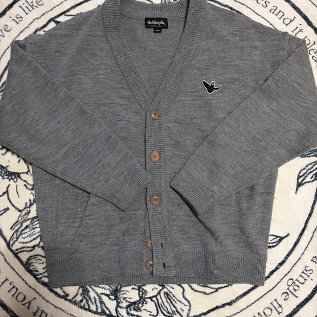 마크 곤잘레스 회색 가디건 M