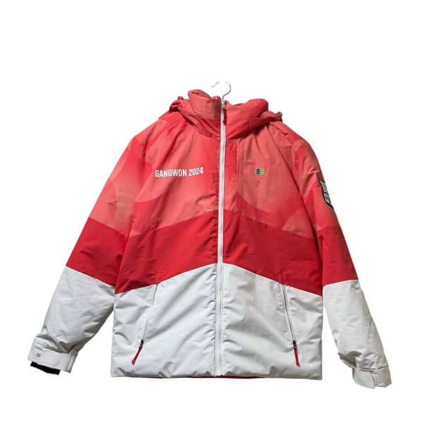 강원2024동계청소년올림픽 스키 다운 패딩 100