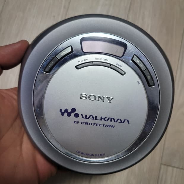 소니 워크맨 CDP D-EJ621 시디플레이어