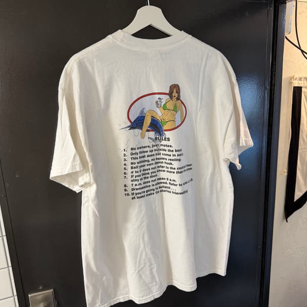 90s usa hanes printing Tee