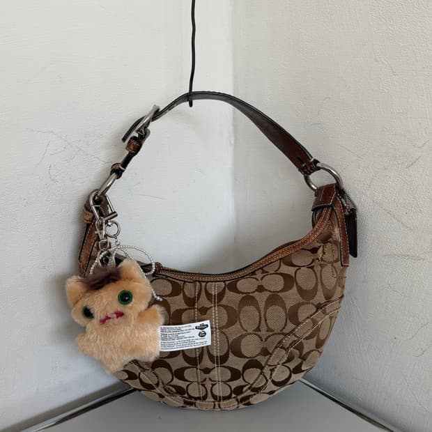 Coach vintage mini hobo bag