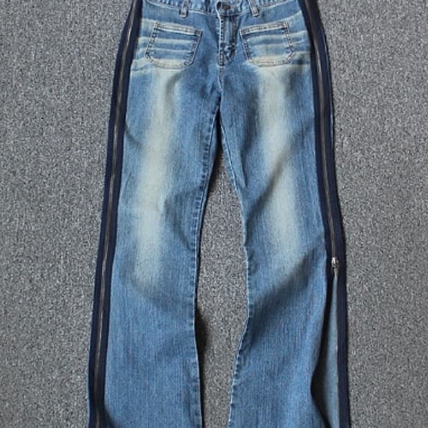 90s dixie jeans 사이드 지퍼 부츠컷진