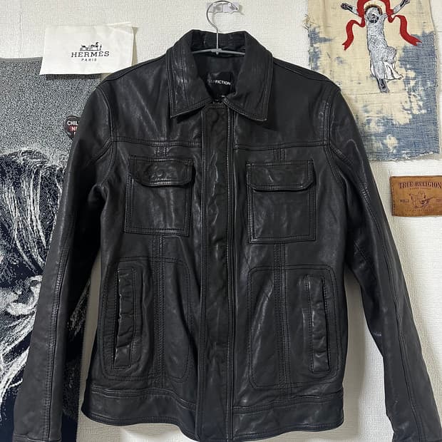 PULP FICTION 클래식 레더자켓