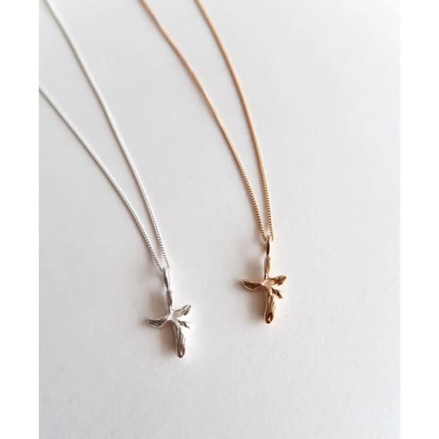 돌 Sunshine flower necklace gold