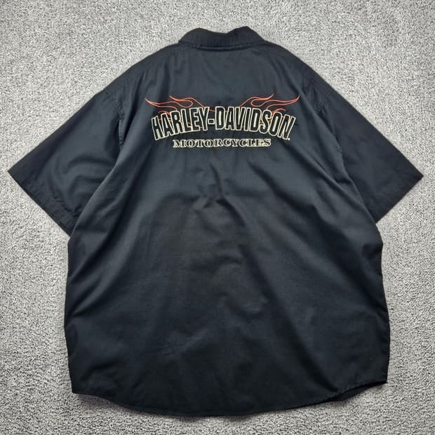 할리데이비슨 반팔 셔츠 ( 3XL ) / 12645