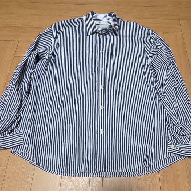 비이커 스트라이프 셔츠 남방 110