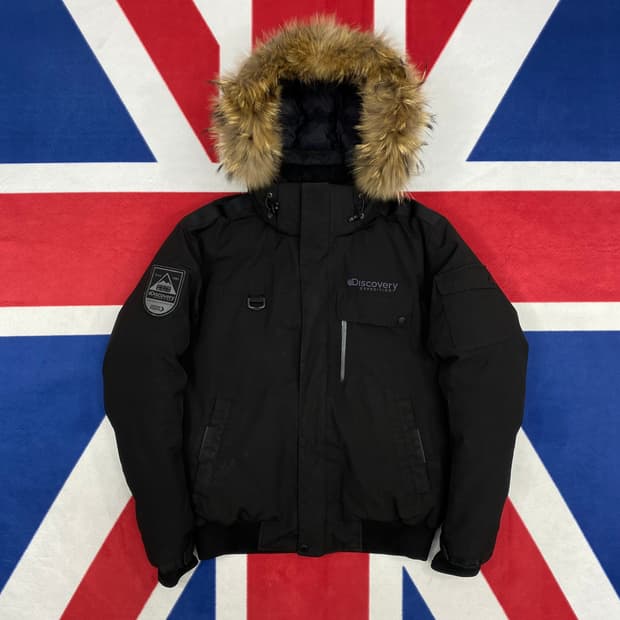 디스커버리 구스다운 패딩 100