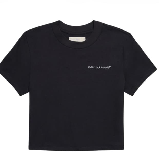 Calvinklein for jennie crop tee
