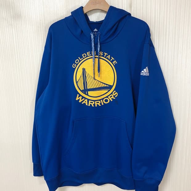 NBA 아디다스 골든스테이트 워리어스 후드티셔츠 2XL(해외)