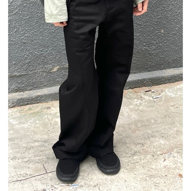 [3] 머듈 퍼티그 팬츠 cotton(black)