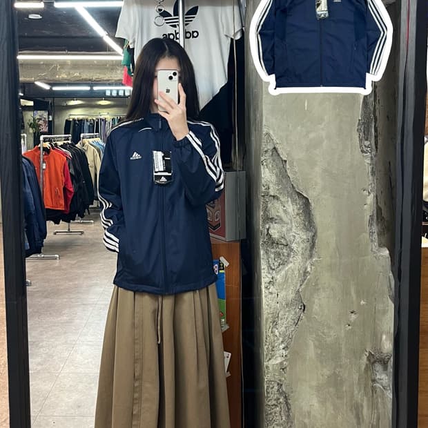 아디다스 바람막이 네이비 80 #csz2872