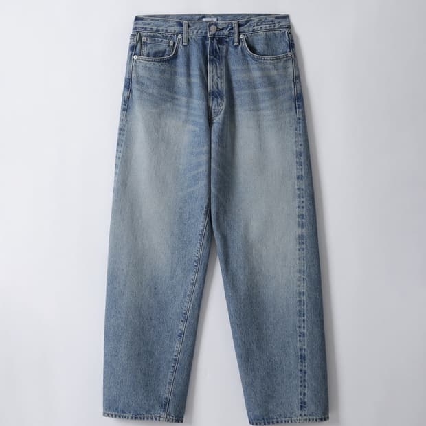 우드비 5p 셀비지 루즈 테이퍼트 데님