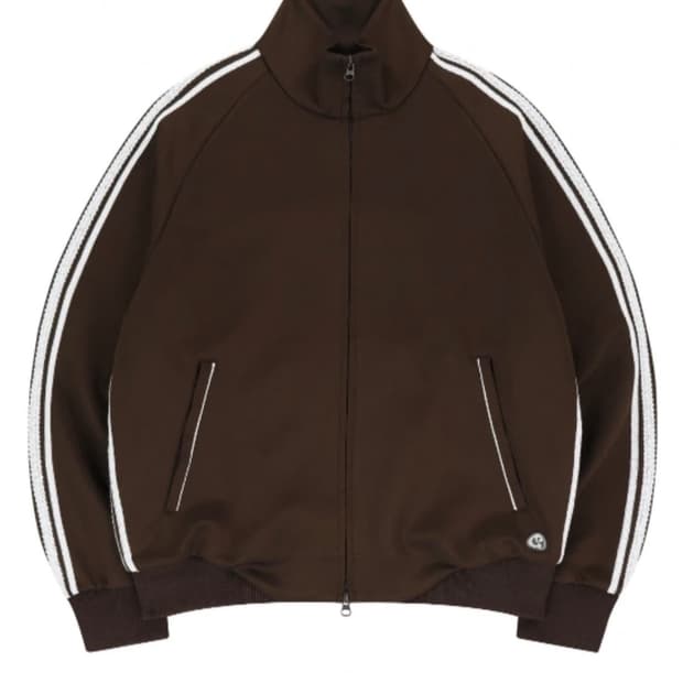 코이세이오 레이스 트랙 자켓 브라운