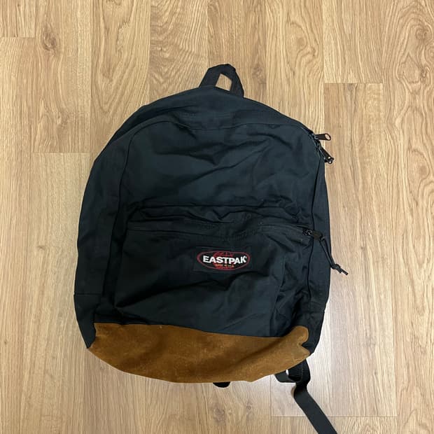 90s eastpak 이스트백 레더 백팩 made in usa