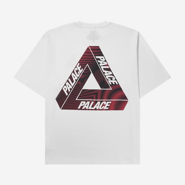팔라스 트라이벡스 티셔츠 화이트 레드 - 25SS