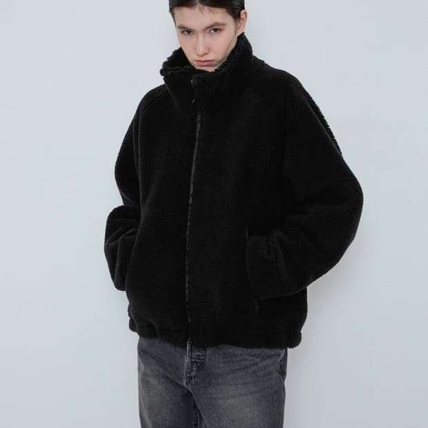 [os] innir 이니어 울블렌드 파일 플리스 자켓