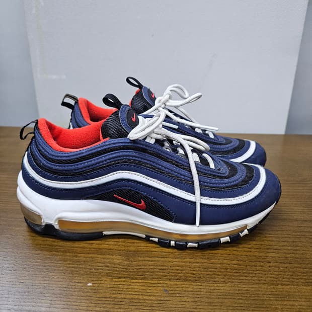 나이키 에어맥스97 미드나잇 네이비 하바네로