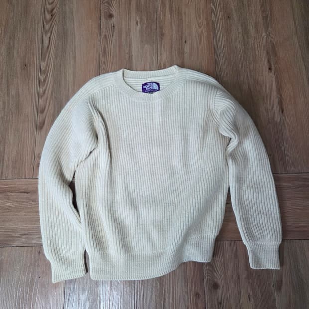 노스페이스 퍼플라벨 니트