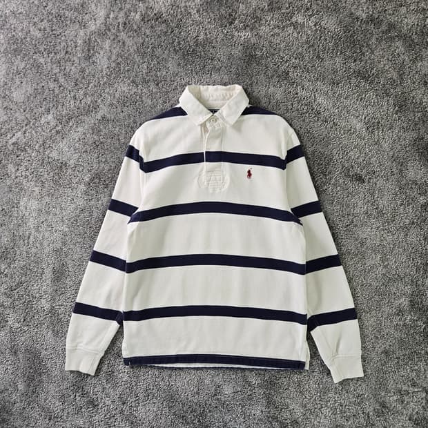 POLO RALPH LAUREN 단가라 긴팔 카라티