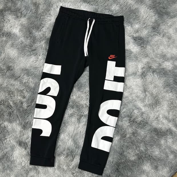 나이키 빅로고 프린팅 조거팬츠 L