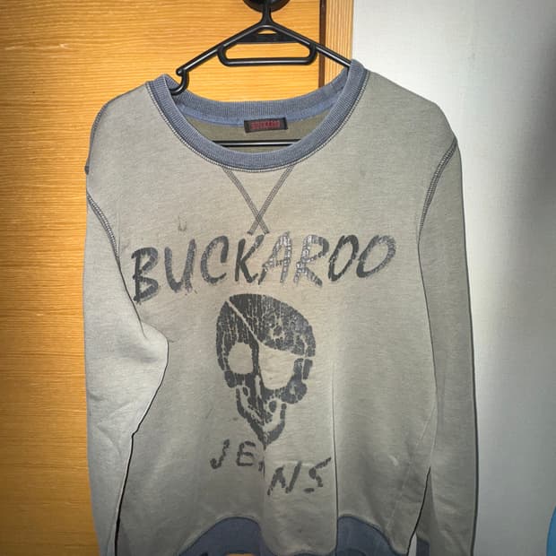 버커루 빈티지 펑크 맨투맨