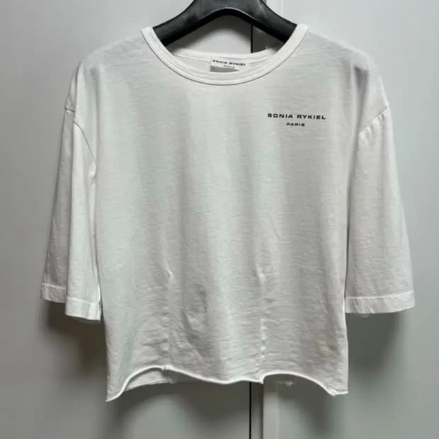 소니아 리키엘 로거 반팔 티셔츠