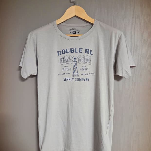 RRL 더블알엘 그래픽 반팔 티셔츠 S