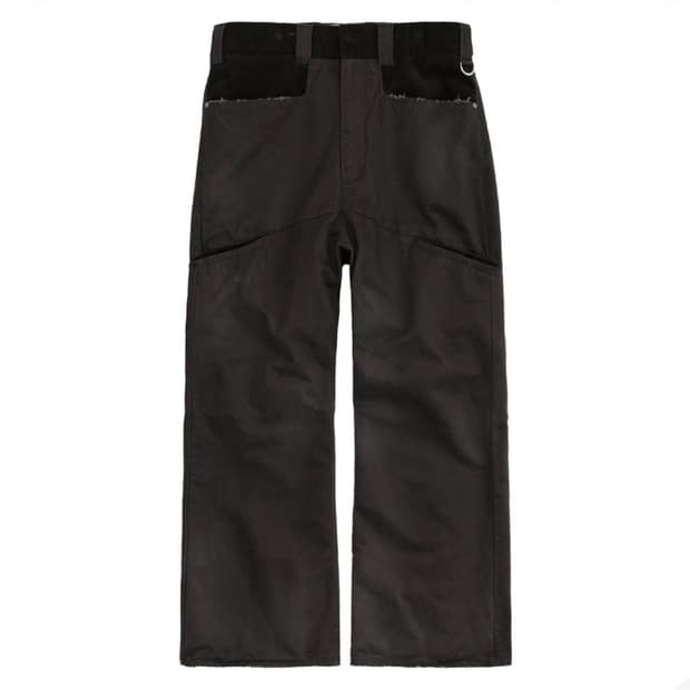 폴리테루 슬래시 치노 팬츠 다크브라운[3]