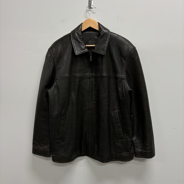 YSL 가죽자켓 카키 100 [50908]