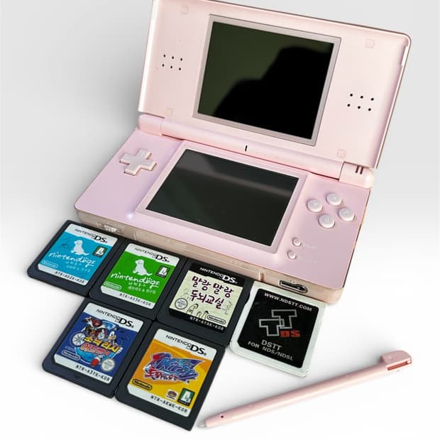 닌텐도DS Lite 로즈골드