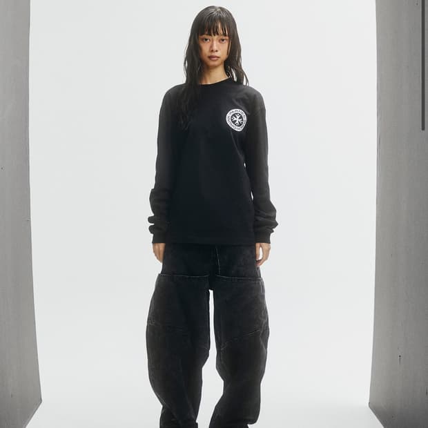 펀치드렁크파티즈 롱슬리브 블랙1