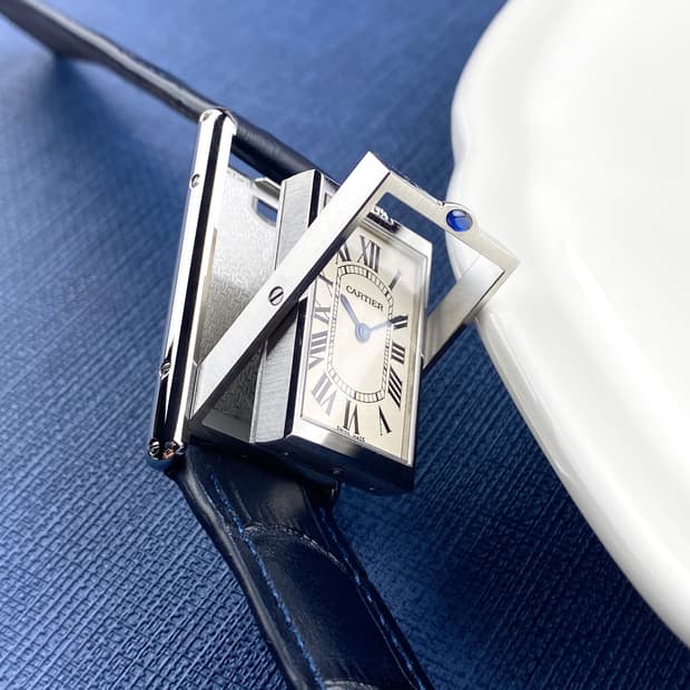 CARTIER TANK BASCULANTE MÉCANIQUE