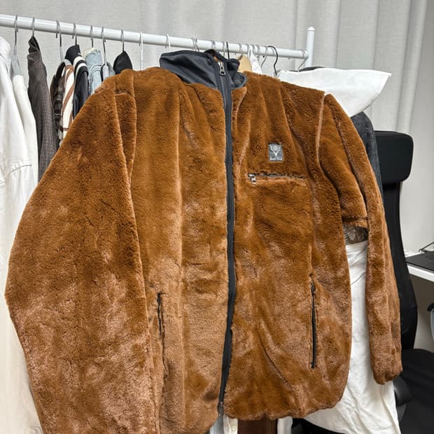 South2 west8 플리츠 자켓 브라운 L