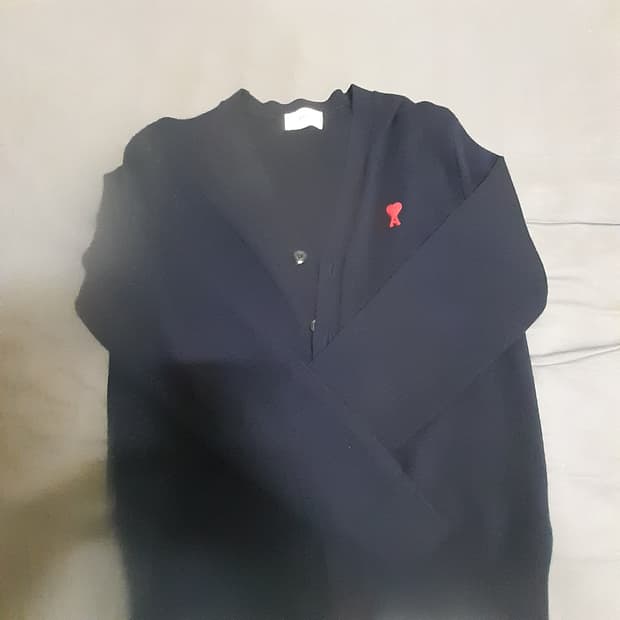 백화점판 아미 가디건 네이비