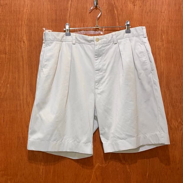 (36) 90~00s POLO 폴로 랄프로렌 치노 앤드류 팬츠 핀턱 쇼츠