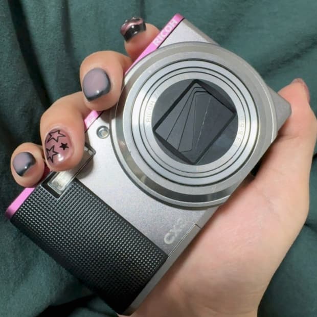 리코 RICOH CX3 투톤 핑크 블랙 디카