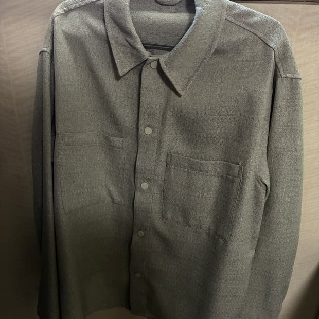 자라 베이지 셔츠 자켓