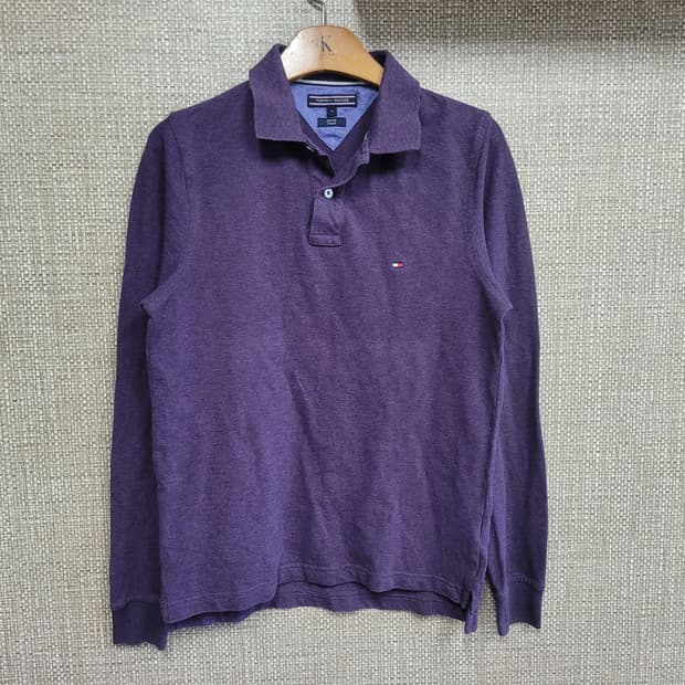 S 95사이즈 타미힐피거 긴팔 카라티 빈티지 pk 아메카지 