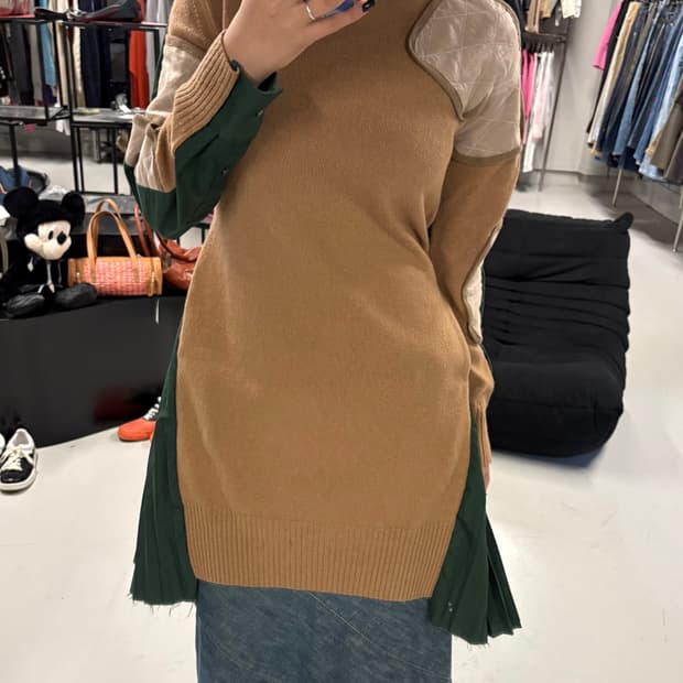 SACAI knit docking one piece -5 (room)