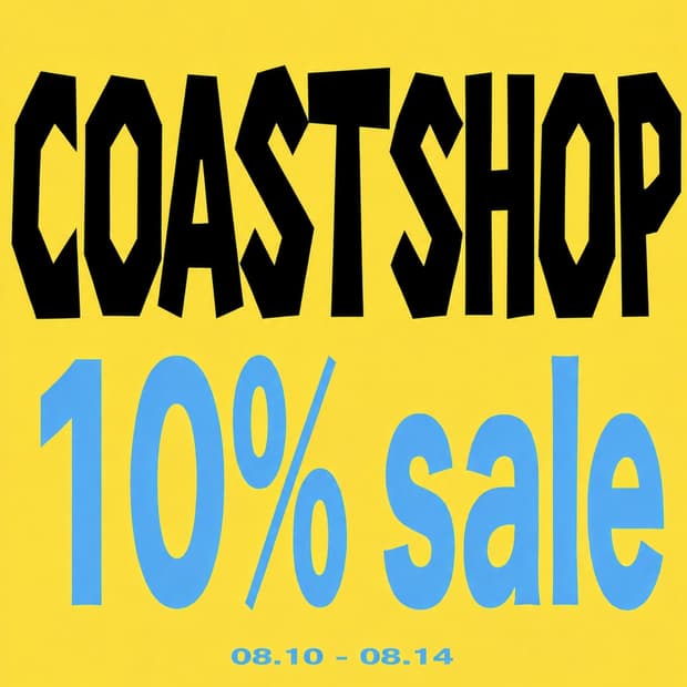 coastshop 전 품목 10% 할인