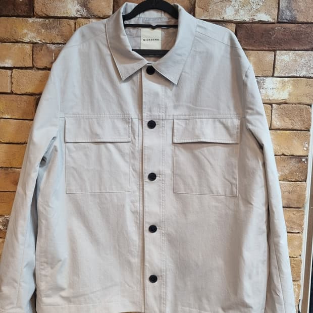 상태최상)지오다노 라이트 베이지 자켓 XL