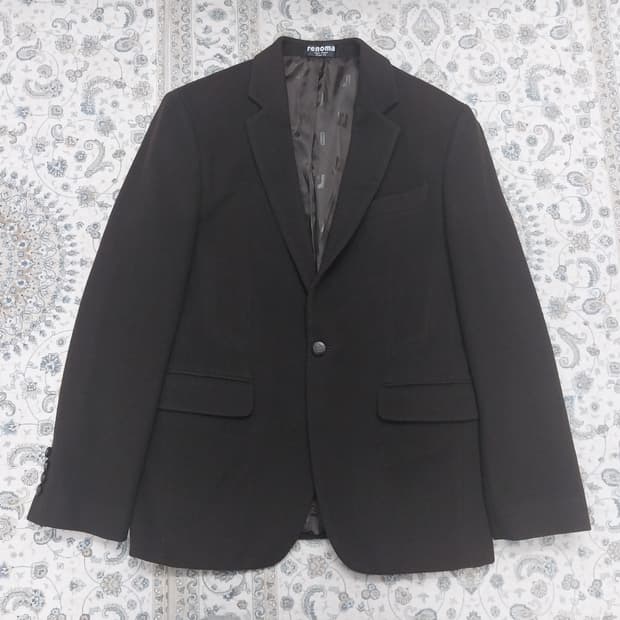 레노마 울 / 캐시미어 브라운 블레이져