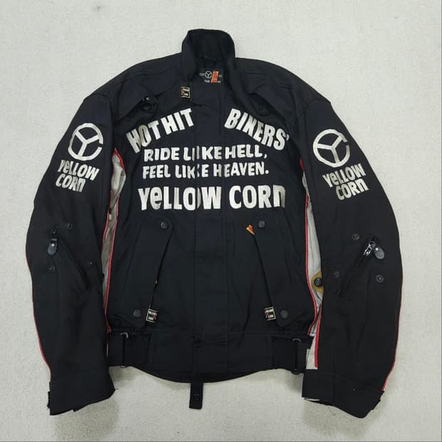 얠로우콘 모터사이클 자켓